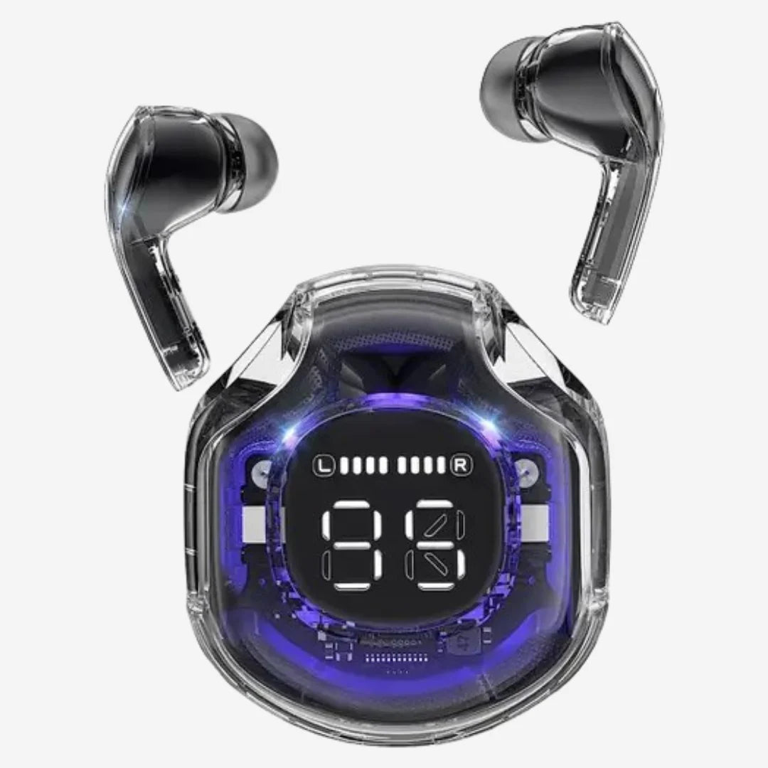 Air 39 Wireless Transparent Earbuds Bluetooth Headset