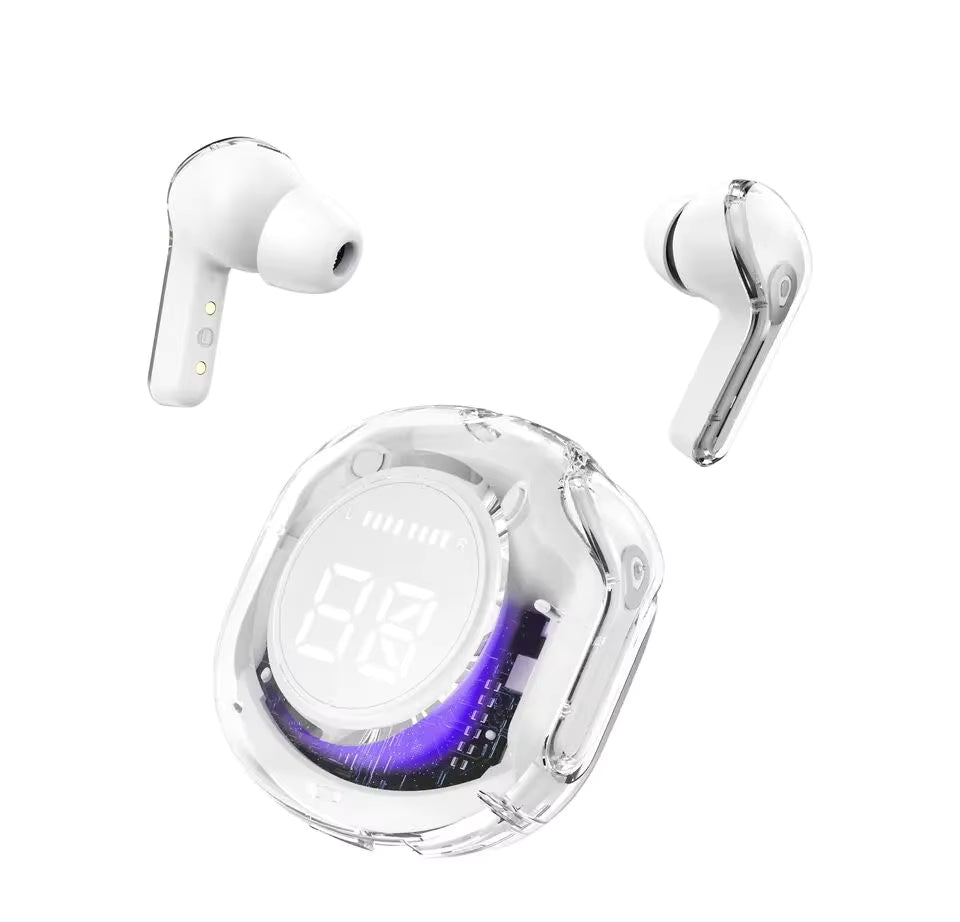 Air 39 Wireless Transparent Earbuds Bluetooth Headset
